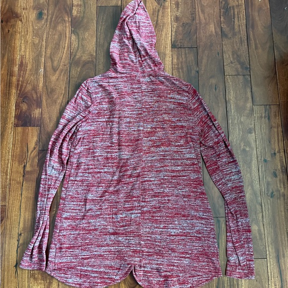 Christopher & Banks hooded open front sweatshirt - Picture 4 of 5